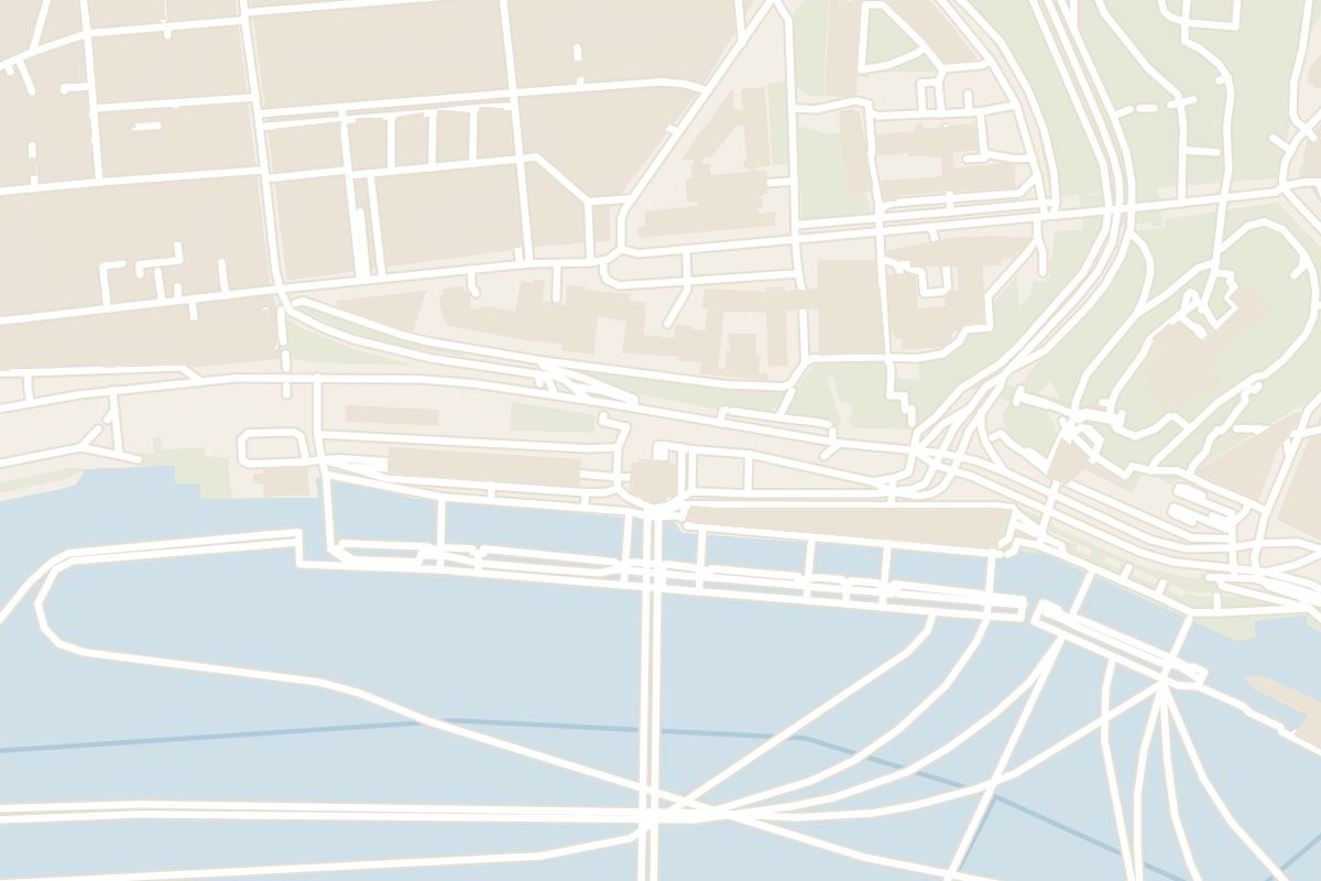 Map showing where Alter Elbtunnel is
