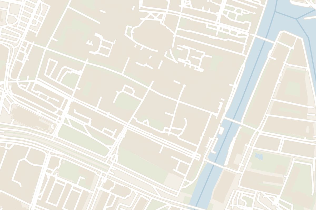 Map showing where Gdańsk Shakespeare Theatre is