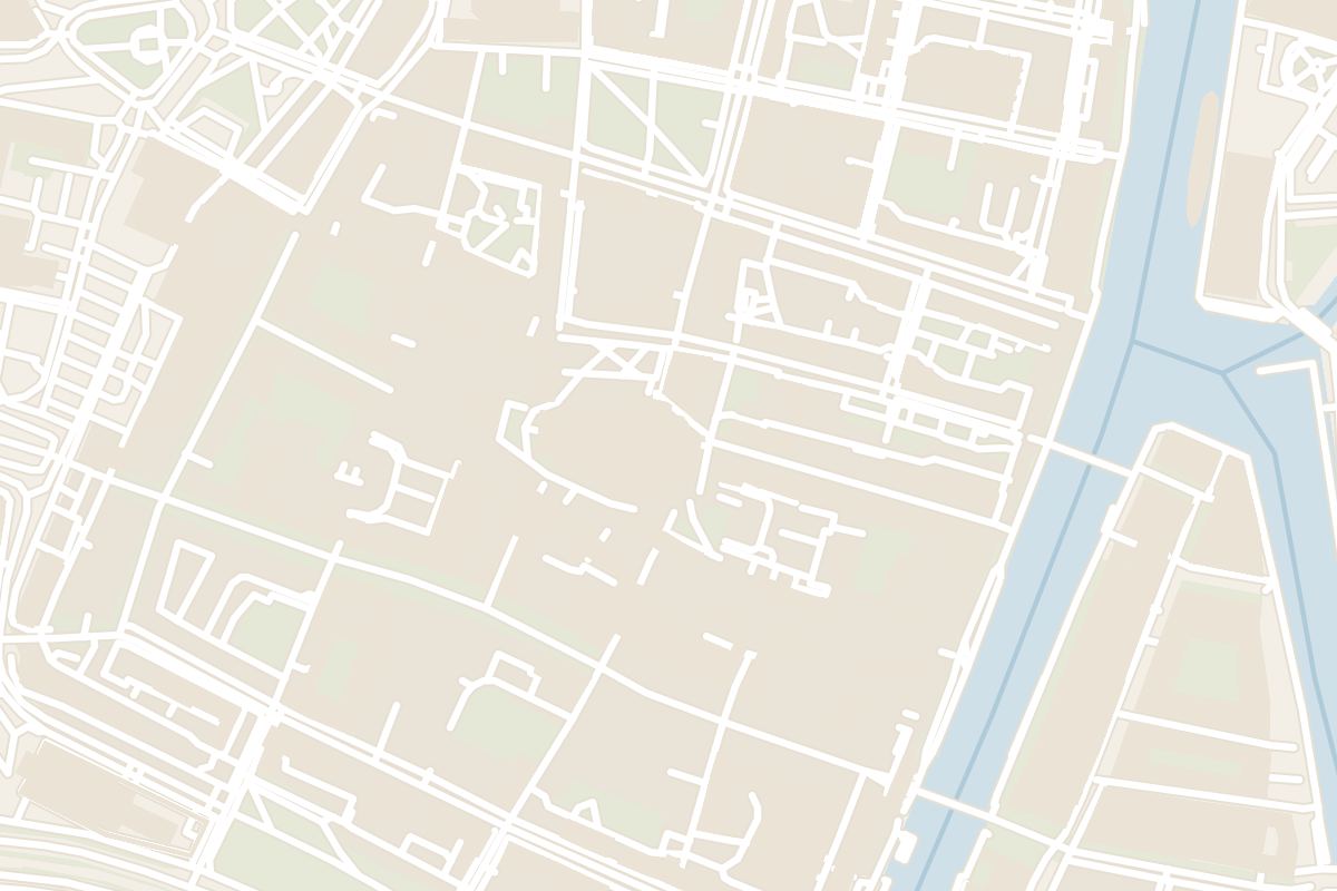 Map showing where St. Mary's Church is