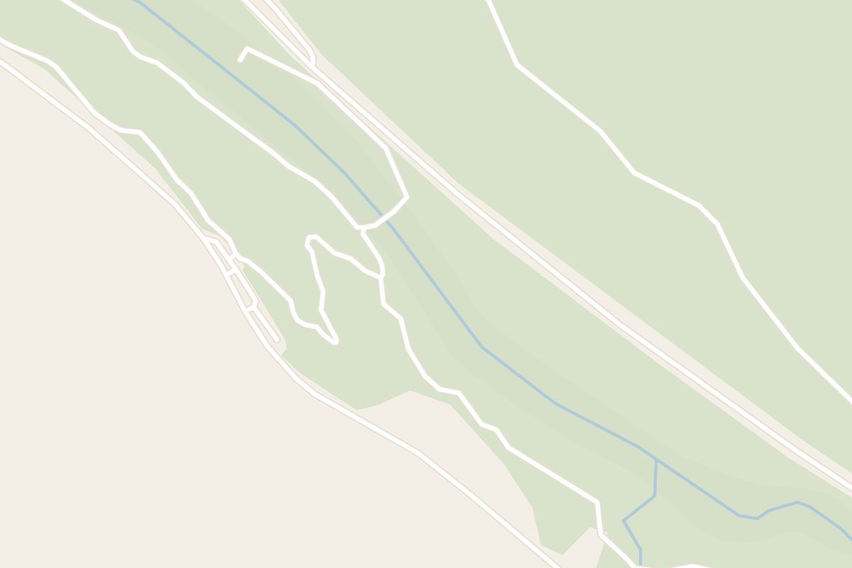 Map showing where Corrieshalloch Gorge is