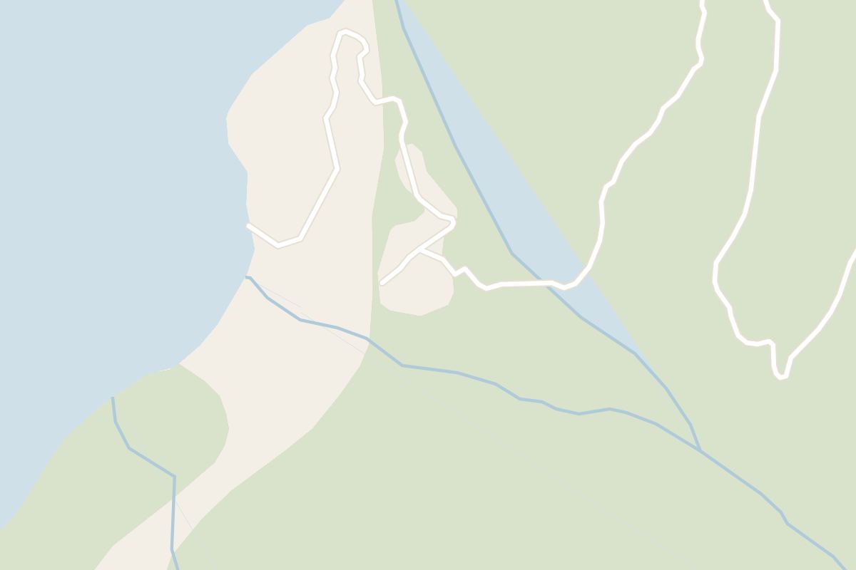 Map showing where Skageflå is