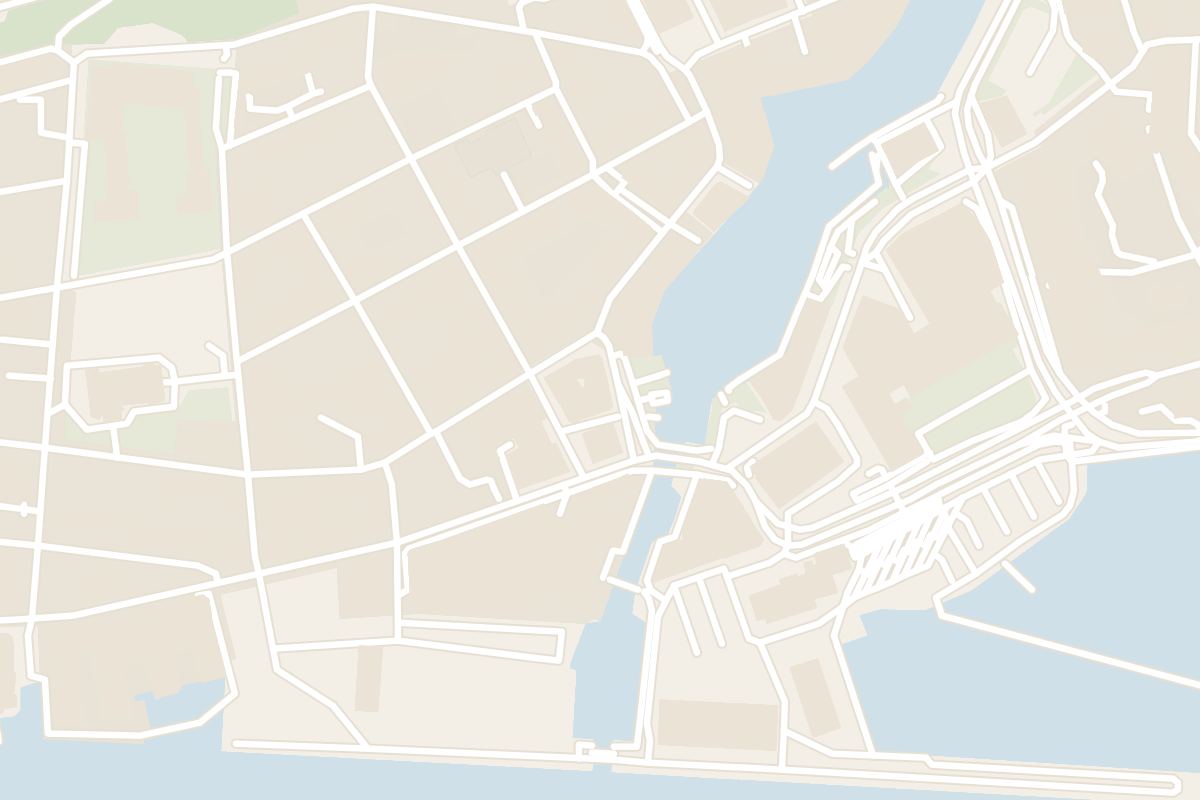 Map showing where Jugendstilsenteret is