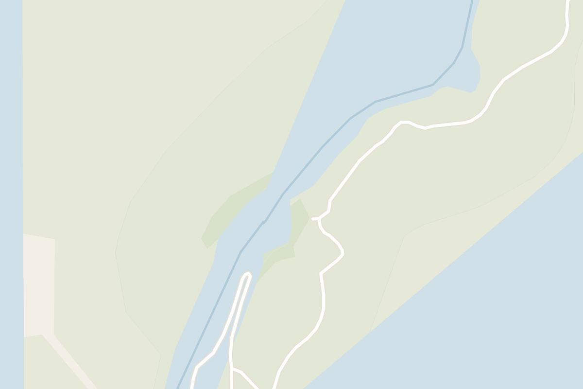 Map showing where Skógafoss is