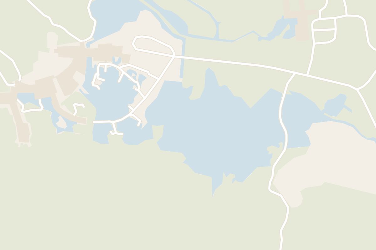Map showing where Blue Lagoon is