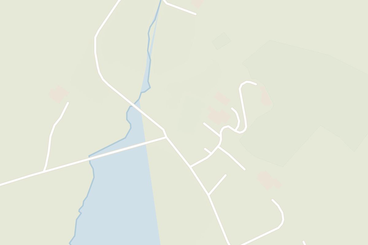 Map showing where Hofskirkja is