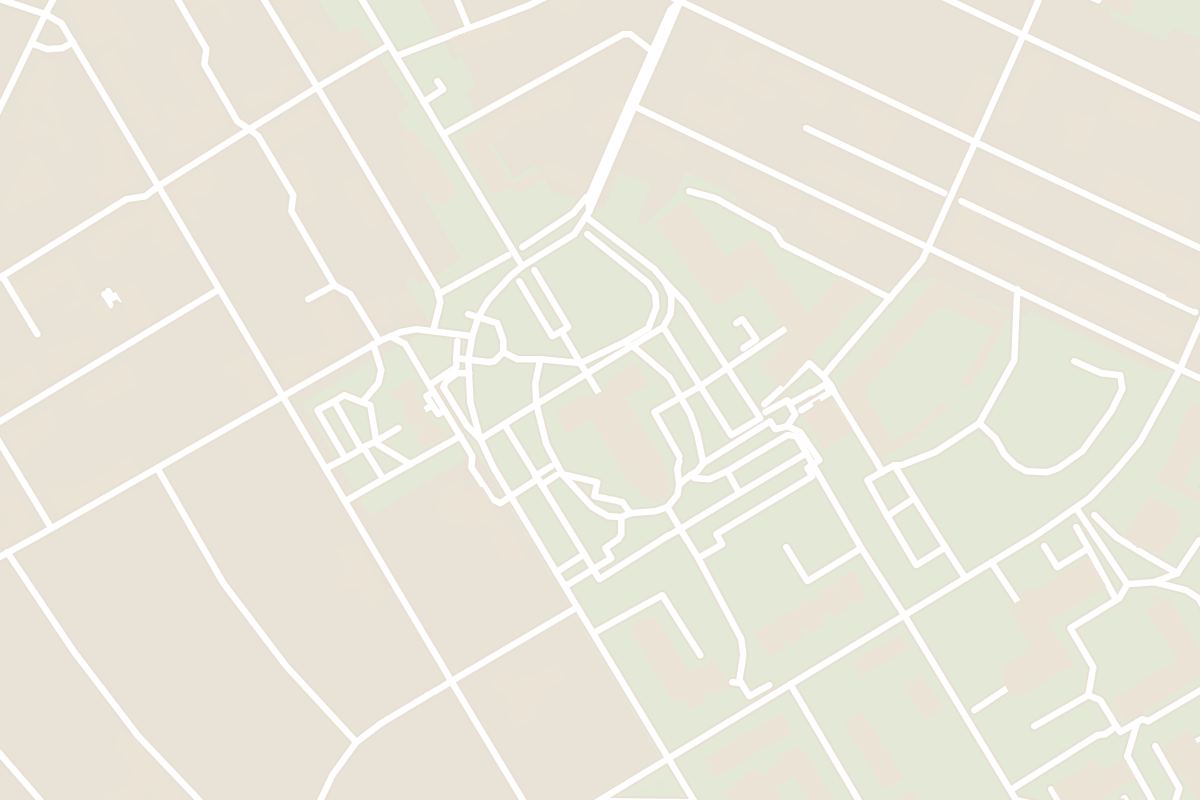 Map showing where Hallgrímskirkja is