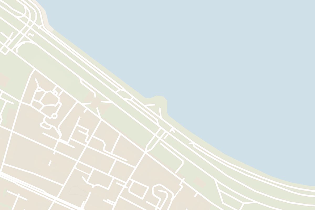 Map showing where The Sun Voyager is
