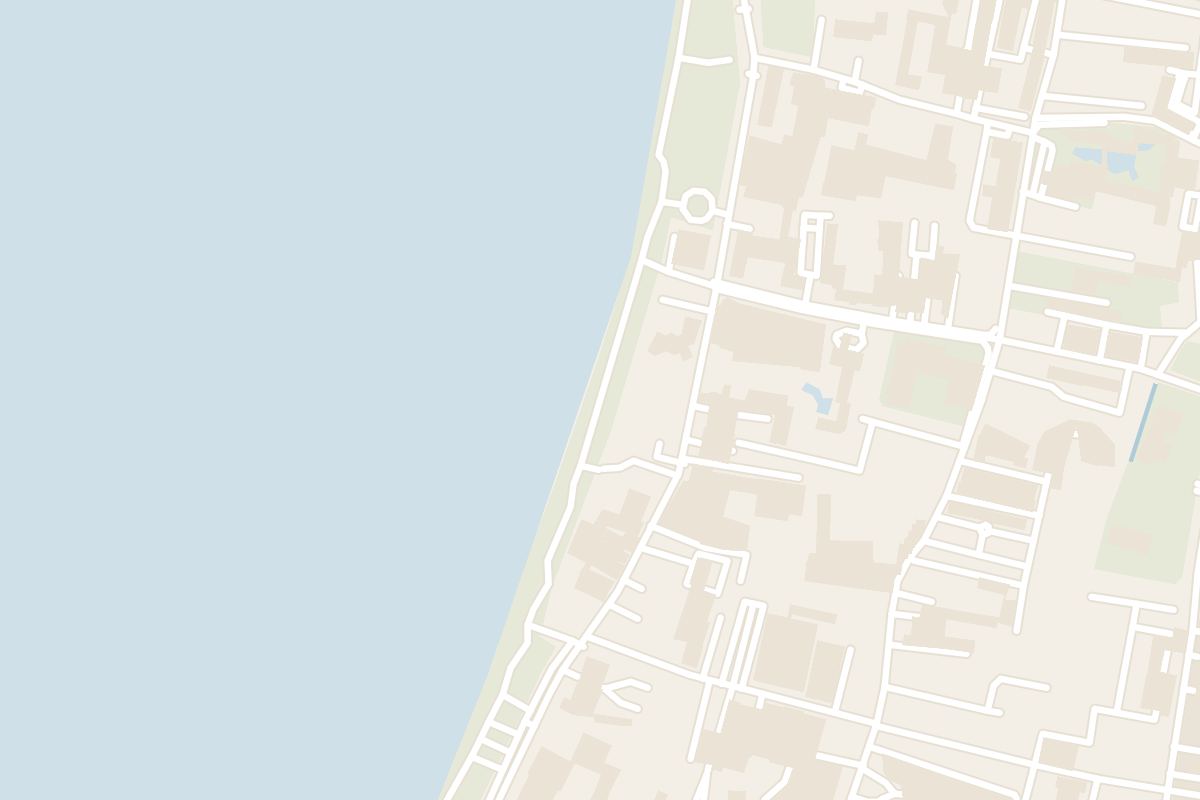 Map showing where Patong Beach is