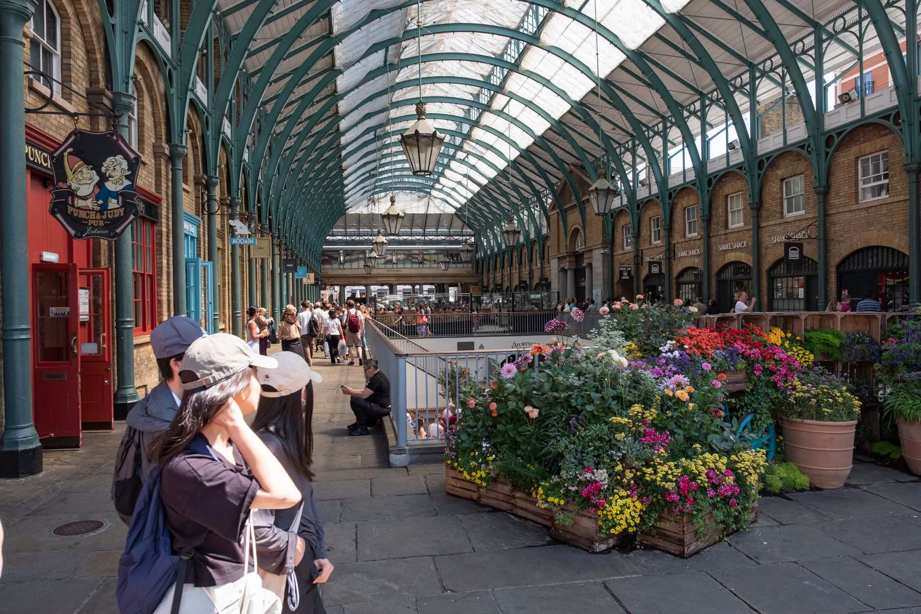 The market hall at Covent Garden