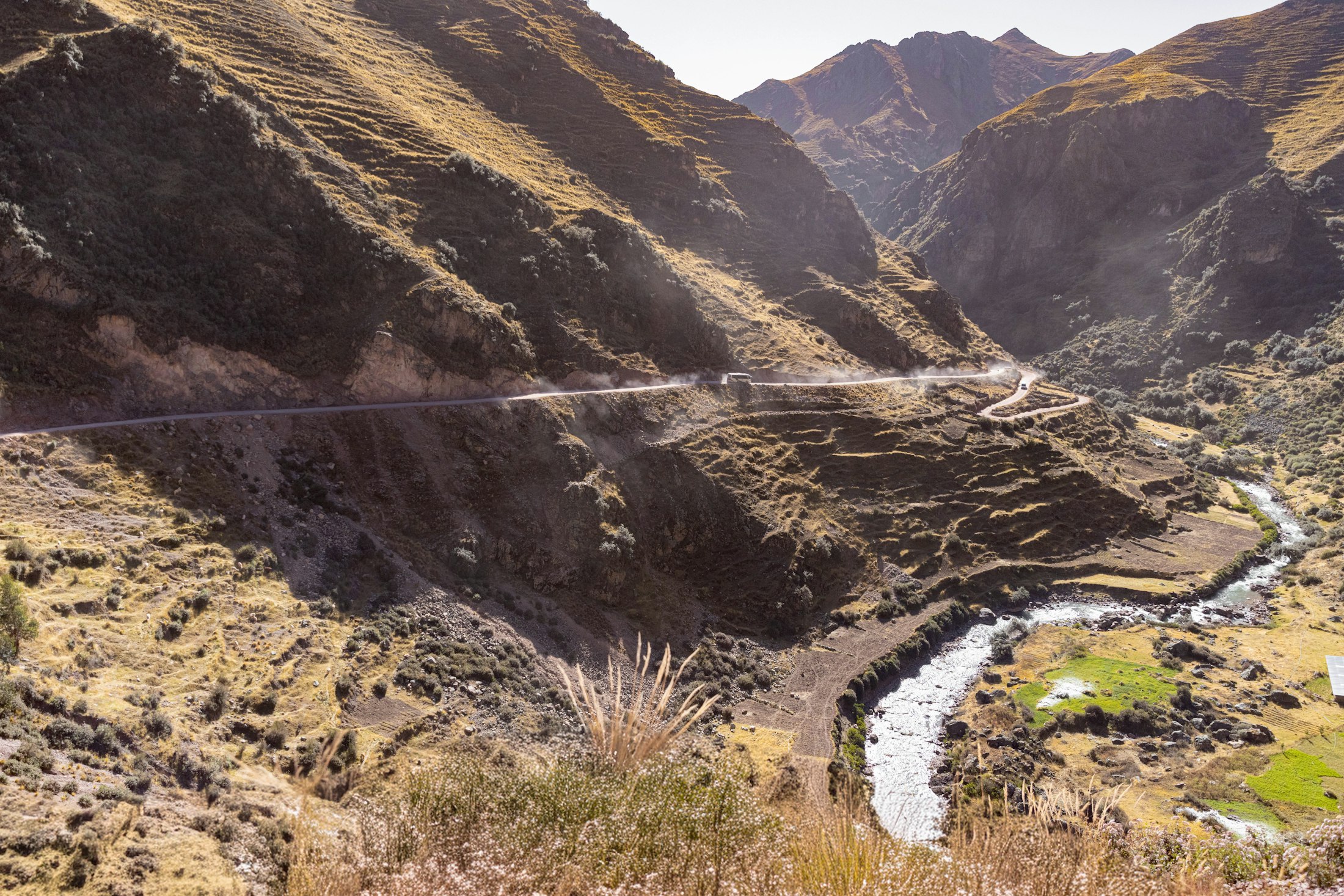 The high altiplano of southern Peru