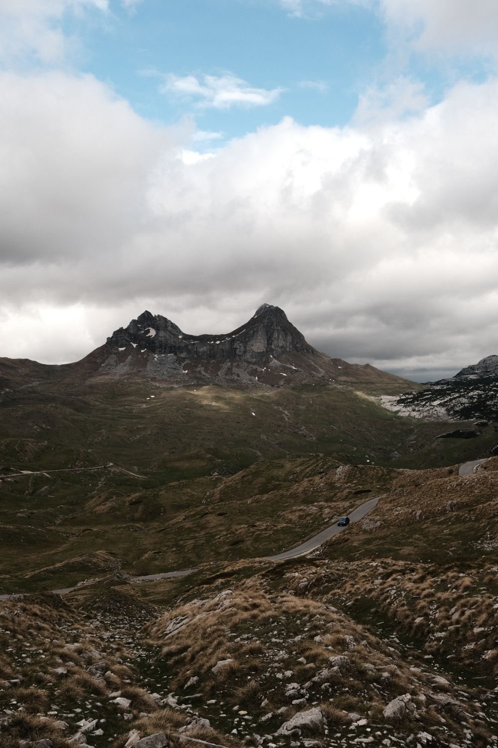 Sedlena greda above the Sedlo road, at the start of the walk
